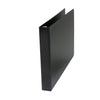 Universal Ledger-Size Round Ring Binder with Label Holder, 3 Rings, 1" Capacity, 11 x 17, Black