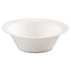 Dart Non-Laminated Foam Dinnerware, Bowl, 5 oz, White, 125/Pack, 8 Packs/Carton