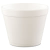 Dart Foam Containers, 24 oz, White, 25/Bag, 20 Bags/Carton