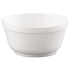 Dart Insulated Foam Bowls, 12 oz, White, 50/Pack, 20 Packs/Carton