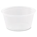 Dart Conex Complements Portion/Medicine Cups, 2 oz, Clear, 125/Bag, 20 Bags/Carton
