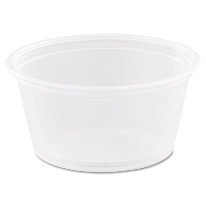 Dart Conex Complements Portion/Medicine Cups, 2 oz, Clear, 125/Bag, 20 Bags/Carton