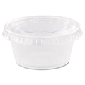 Dart Conex Complements Portion/Medicine Cups, 2 oz, Clear, 125/Bag, 20 Bags/Carton