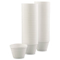 Dart Foam Containers, 6 oz, White, 50/Bag, 20 Bags/Carton