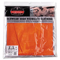 ergodyne GloWear 8210Z Class 2 Economy Vest, Polyester Mesh, Zipper Closure, Large to X-Large, Orange