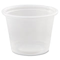 Dart Conex Complements Portion/Medicine Cups, 1 oz, Clear, 125/Bag, 20 Bags/Carton