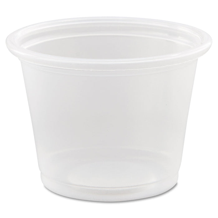 Dart Conex Complements Portion/Medicine Cups, 1 oz, Clear, 125/Bag, 20 Bags/Carton