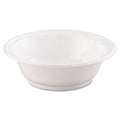 Dart Famous Service Plastic Dinnerware, Bowl, 12 oz, White, 125/Pack, 8 Packs/Carton