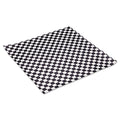 Bagcraft Grease-Resistant Paper Wraps and Liners, 12 x 12, Black Check, 1,000/Box, 5 Boxes/Carton