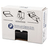 Inteplast Group High-Density Commercial Can Liners Value Pack, 45 gal, 19 microns, 40" x 46", Black, 150/Carton