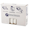 Inteplast Group High-Density Commercial Can Liners Value Pack, 33 gal, 10 microns, 33" x 39", Clear, 500/Carton