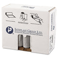 Inteplast Group Low-Density Commercial Can Liners, 30 gal, 0.58 mil, 30" x 36", Clear, 250/Carton
