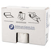 Inteplast Group High-Density Interleaved Commercial Can Liners, 60 gal, 22 microns, 38" x 60", Clear, 150/Carton
