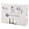 Inteplast Group High-Density Commercial Can Liners Value Pack, 45 gal, 11 microns, 40" x 46", Clear, 250/Carton