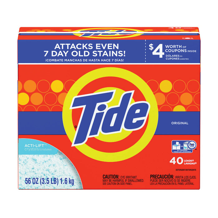 Tide Powder Laundry Detergent, Original Scent, 44 Loads, 56 Oz by Pasteur Pharmacy