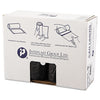 Inteplast Group High-Density Interleaved Commercial Can Liners, 45 gal, 22 microns, 40" x 48", Black, 150/Carton