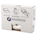 Inteplast Group High-Density Commercial Can Liners, 16 gal, 8 microns, 24" x 33", Natural, 1,000/Carton