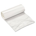 Inteplast Group High-Density Commercial Can Liners, 10 gal, 5 microns, 24" x 24", Natural, 1,000/Carton