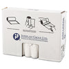 Inteplast Group High-Density Interleaved Commercial Can Liners, 33 gal, 11 microns, 33" x 40", Clear, 500/Carton