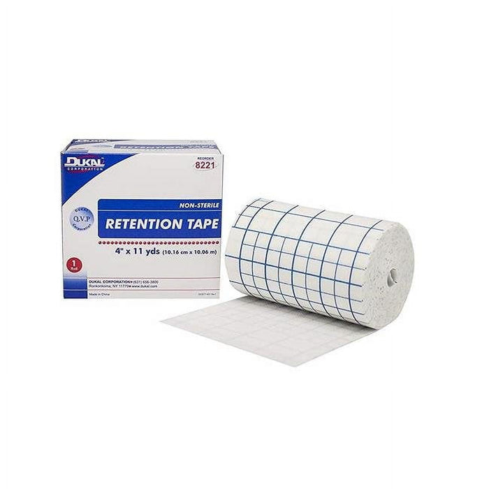 Dukal 8221 4 In. X 11 Yards Retention Pre Cut Tape by Pasteur Pharmacy