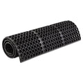 Crown Safewalk Heavy-Duty Anti-Fatigue Drainage Mat, General Purpose, 36 x 60, Black
