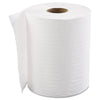 GEN Hardwound Roll Towels, 1-Ply, 8" x 600 ft, White, 12 Rolls/Carton