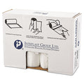 Inteplast Group High-Density Interleaved Commercial Can Liners, 60 gal, 12 microns, 38" x 60", Clear, 200/Carton
