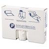 Inteplast Group High-Density Interleaved Commercial Can Liners, 45 gal, 12 microns, 40" x 48", Clear, 250/Carton