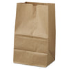 General Grocery Paper Bags, 40 lb Capacity, #20 Squat, 8.25" x 5.94" x 13.38", Kraft, 500 Bags