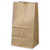 General Grocery Paper Bags, 40 lb Capacity, #25 Squat, 8.25" x 6.13" x 15.88", Kraft, 500 Bags