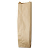 General Liquor-Takeout Quart-Sized Paper Bags, 35 lb Capacity, 4.25" x 2.5" x 16", Kraft, 500 Bags