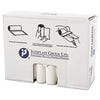 Inteplast Group High-Density Interleaved Commercial Can Liners, 33 gal, 13 microns, 33" x 40", Clear, 500/Carton