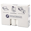 Inteplast Group High-Density Interleaved Commercial Can Liners, 33 gal, 16 microns, 33" x 40", Clear, 250/Carton