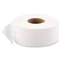 GEN JRT Jumbo Bath Tissue, Septic Safe, 1-Ply, White, 3.5 x 1,200 ft, 12 Rolls/Carton