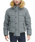 Tommy Hilfiger Men's Short Snorkel Coat, Size Medium by Vanessa Jane