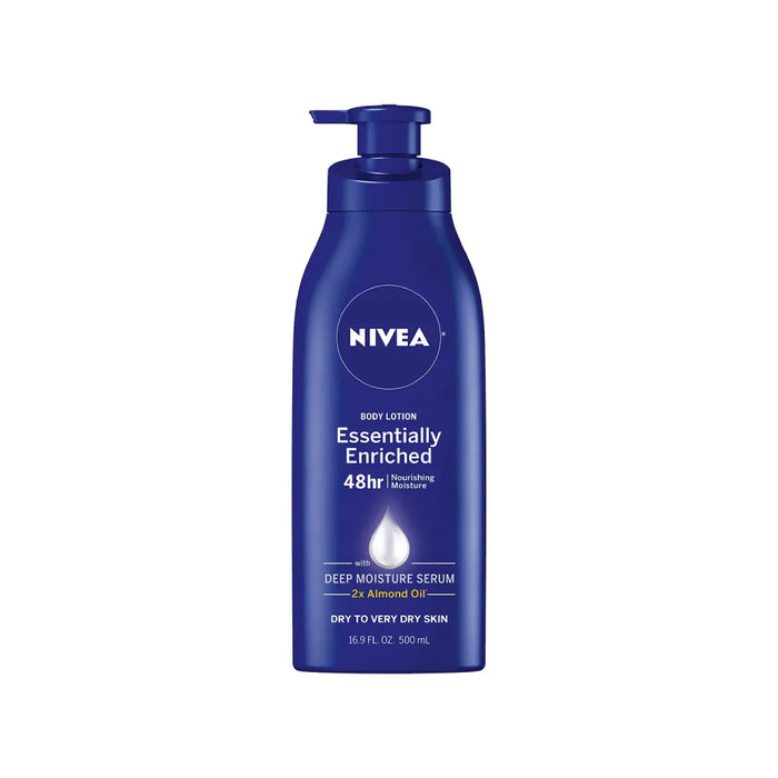 Nivea Essentially Enriched Body Lotion For Dry Skin, 16.9 Fl Oz Pump Bottle by Pasteur Pharmacy