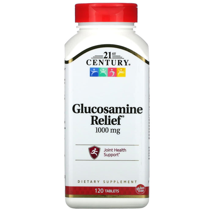 21st Century Glucosamine Relief, 1,000 Mg, 120 Tablets by Pasteur Pharmacy