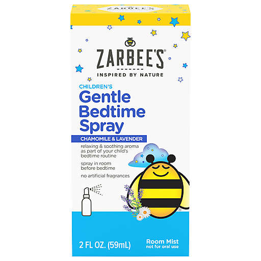 Zarbee's Bedtime Spray, Gentle, Chamomile Lavender 2 Fl Oz by Pasteur Pharmacy