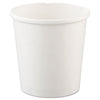 Dart Flexstyle Double Poly Paper Containers, 16 oz, White, Paper, 25/Pack, 20 Packs/Carton