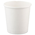 Dart Flexstyle Double Poly Paper Containers, 16 oz, White, Paper, 25/Pack, 20 Packs/Carton
