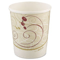 Dart Flexstyle Double Poly Paper Containers, 32 oz, Symphony Design, Paper, 25/Pack, 20 Packs/Carton