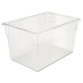 Rubbermaid Food/Tote Boxes, 21.5 gal, 26 x 18 x 15, Clear, Plastic