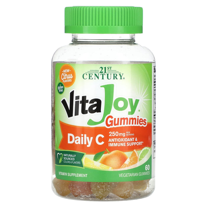 21 St Century Vitajoy Daily C Gummies 60 Ct by Pasteur Pharmacy