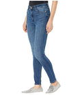 Dl 1961 Womens Blue Zippered Pocketed Skinny Ankle High Waist Jeans 27 Waist by Vanessa Jane