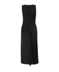 Quiz Womens Ity Ruched Detail MIDI Dress - Black, Size 14 by Vanessa Jane