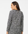 Cable and Gauge Womens Chain Detail Boucle Lady Jacket, XL by Vanessa Jane