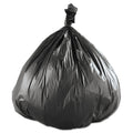 Inteplast Group High-Density Commercial Can Liners Value Pack, 45 gal, 19 microns, 40" x 46", Black, 150/Carton