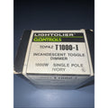 Lightolier Controls T1000-I Incandescent Toggle Dimmer, Ivory by Price Is Right Miami