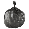 Inteplast Group High-Density Interleaved Commercial Can Liners, 33 gal, 16 microns, 33" x 40", Black, 250/Carton