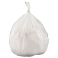 Inteplast Group High-Density Interleaved Commercial Can Liners, 33 gal, 17 microns, 33" x 40", Clear, 250/Carton
